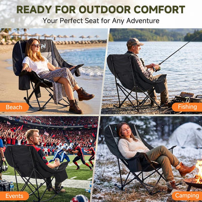 Aurella Heated Foldable Rocking Chair